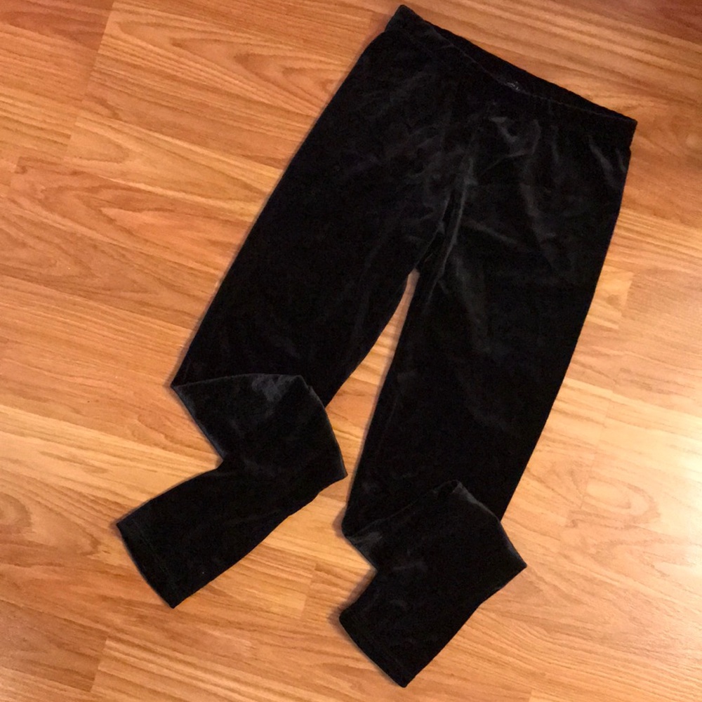 Velour leggings